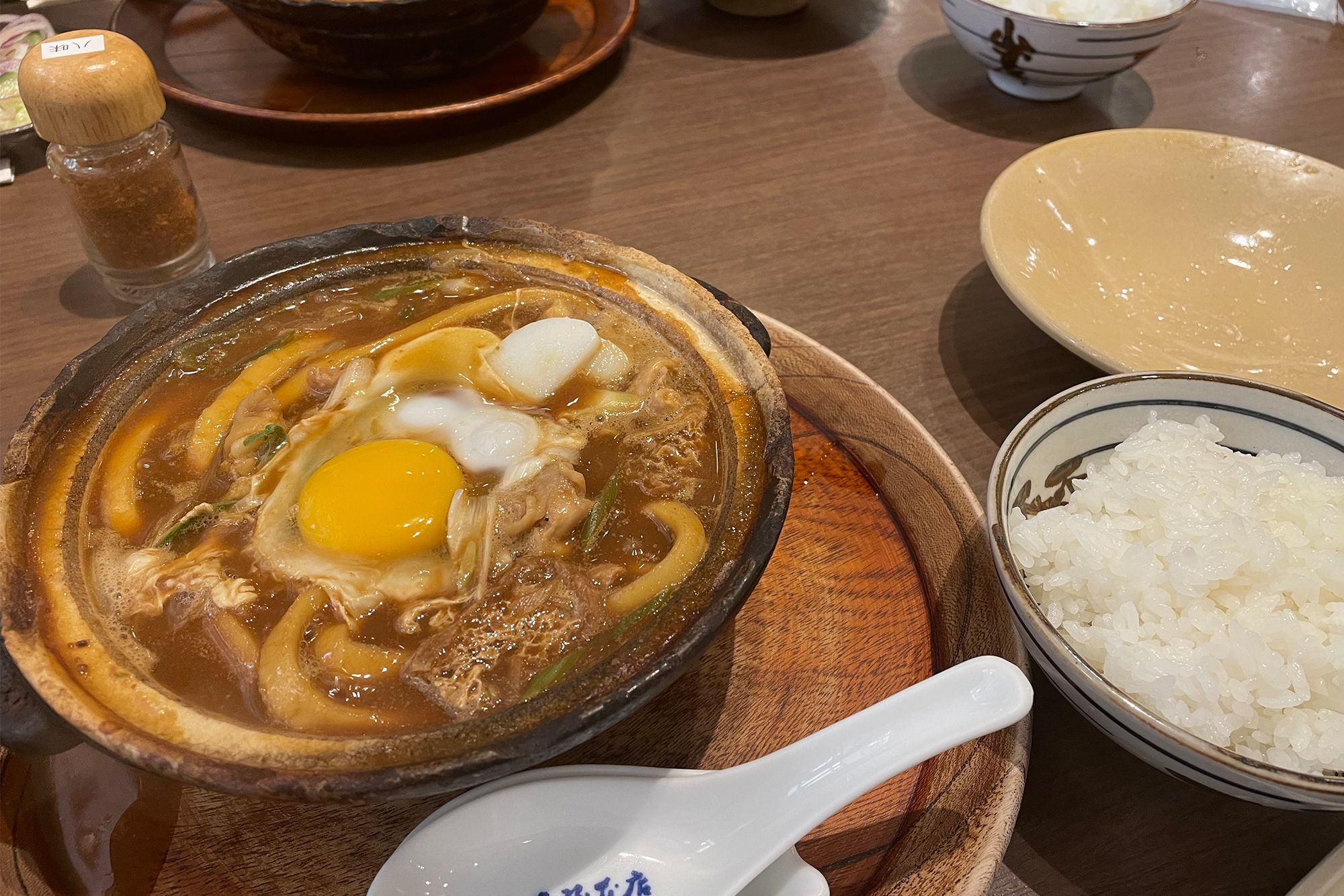味噌煮込みうどん